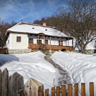 Prince Charles Cottage winter, Zalan, Transylvania. Photo: count Kalnoky.