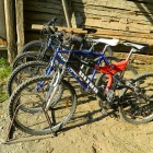 Mountain bikes to hire at Zalan, Transylvania. Photo: Kalnoky.